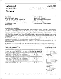 AMS1505CT-2-5 Datasheet