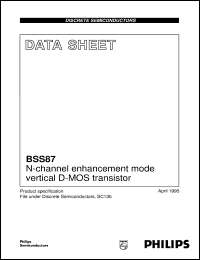 BSS87 Datasheet