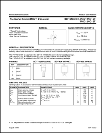 PHD12NQ15T Datasheet