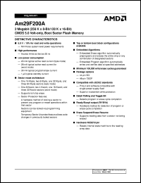 AM29F200AT-150SE Datasheet