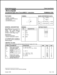 PSMN003-25W Datasheet