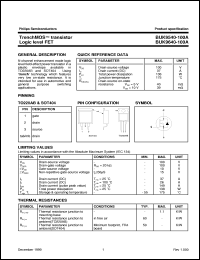 BUK9640-100A Datasheet