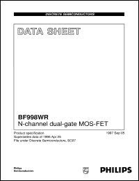 BF998WR Datasheet