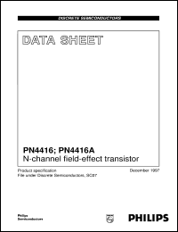 PN4416A Datasheet