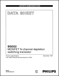BSD22 Datasheet