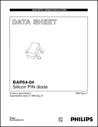BAP64-04 Datasheet