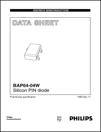 BAP64-04W Datasheet