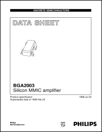 BGA2003 Datasheet