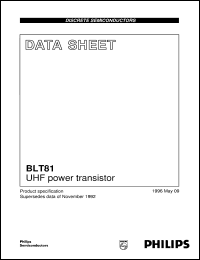 BLT81 Datasheet