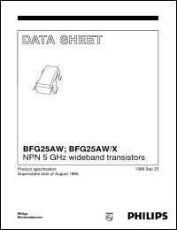 BFG25AW-X Datasheet