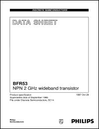 BFR53 Datasheet