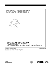 BFG93A-X Datasheet