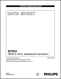 BFR93 Datasheet