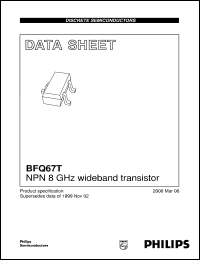 BFQ67T Datasheet