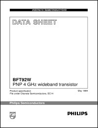 BFT92W Datasheet