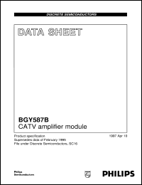 BGY587B Datasheet