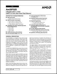 AM28F020-150FCB Datasheet