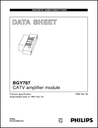 BGY787 Datasheet