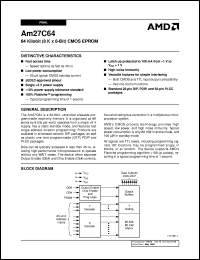 AM27C64-150JI Datasheet