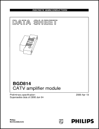 BGD814 Datasheet