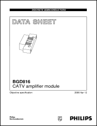 BGD816 Datasheet