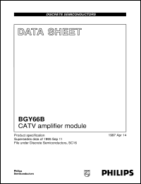 BGY66B Datasheet