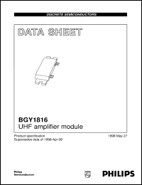 BGY1816N Datasheet