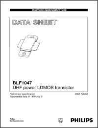 BLF1047 Datasheet