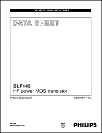 BLF145 Datasheet