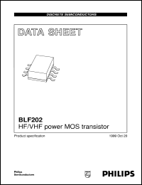 BLF202 Datasheet