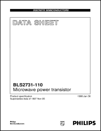 BLS2731-110 Datasheet