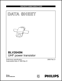 BLV2045N Datasheet