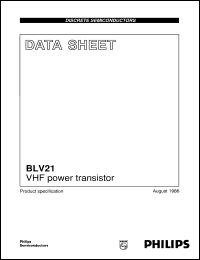 BLV21 Datasheet