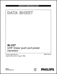 BLV57 Datasheet