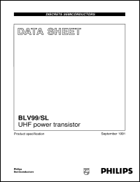 BLV99 Datasheet