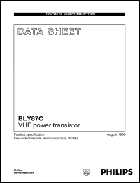 BLY87C Datasheet