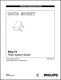 BAL74 Datasheet