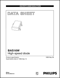 BAS16W Datasheet