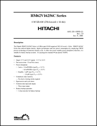 HM62V16256CLTT-5SL Datasheet