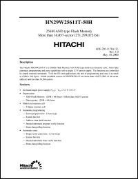 HN29W25611T-50H Datasheet