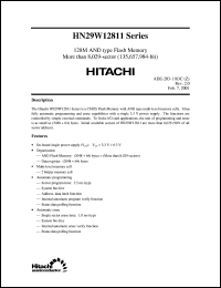 HN29W12811T-60 Datasheet