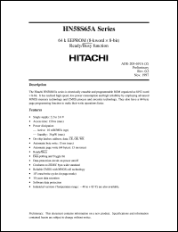 HN58S65AT-15 Datasheet
