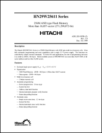 HN29W25611T-50 Datasheet