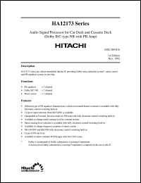 HA12173 Datasheet