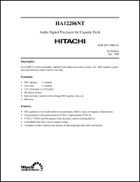 HA12206NT Datasheet