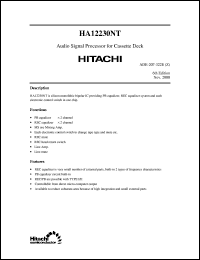 HA12230NT Datasheet