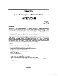 HCD66728A05BP Datasheet
