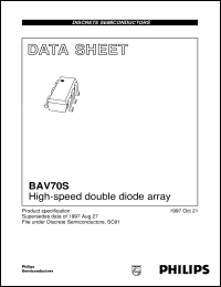 BAV70S Datasheet