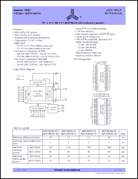AS7C1025A-10TJC Datasheet