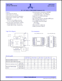 AS7C3256A-20TC Datasheet